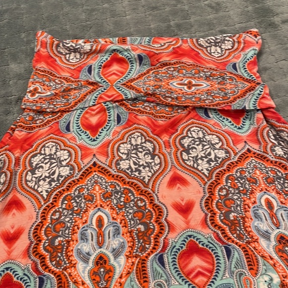 Patterned maxi skirt - Picture 3 of 3